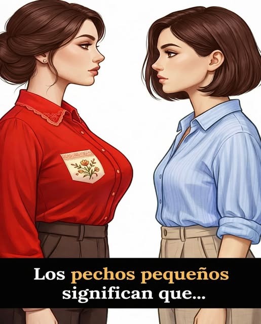 Si una mujer tiene los SĒN0S pequeños, significa que su va…Ver más