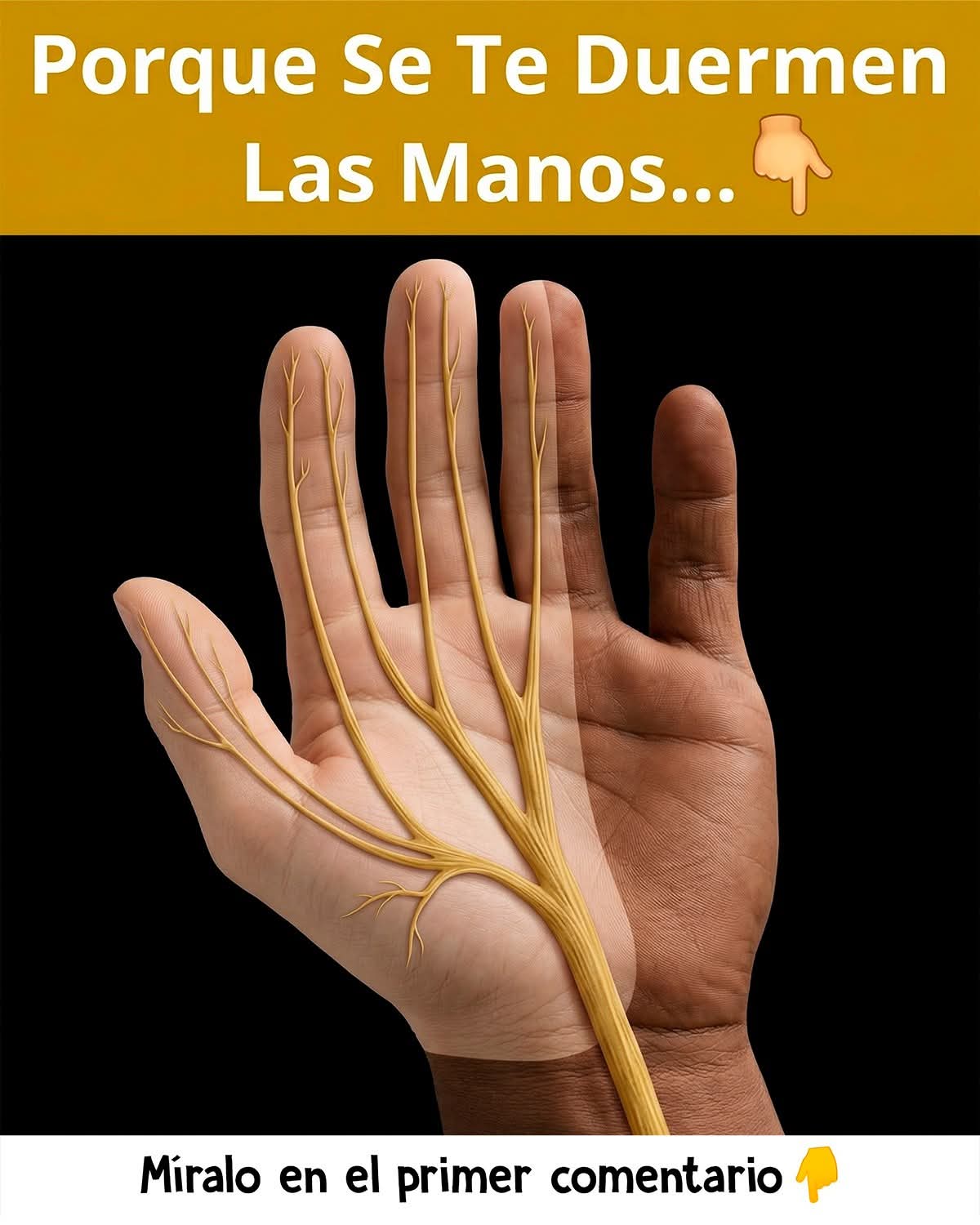 Por que se te duermen las manos?… más