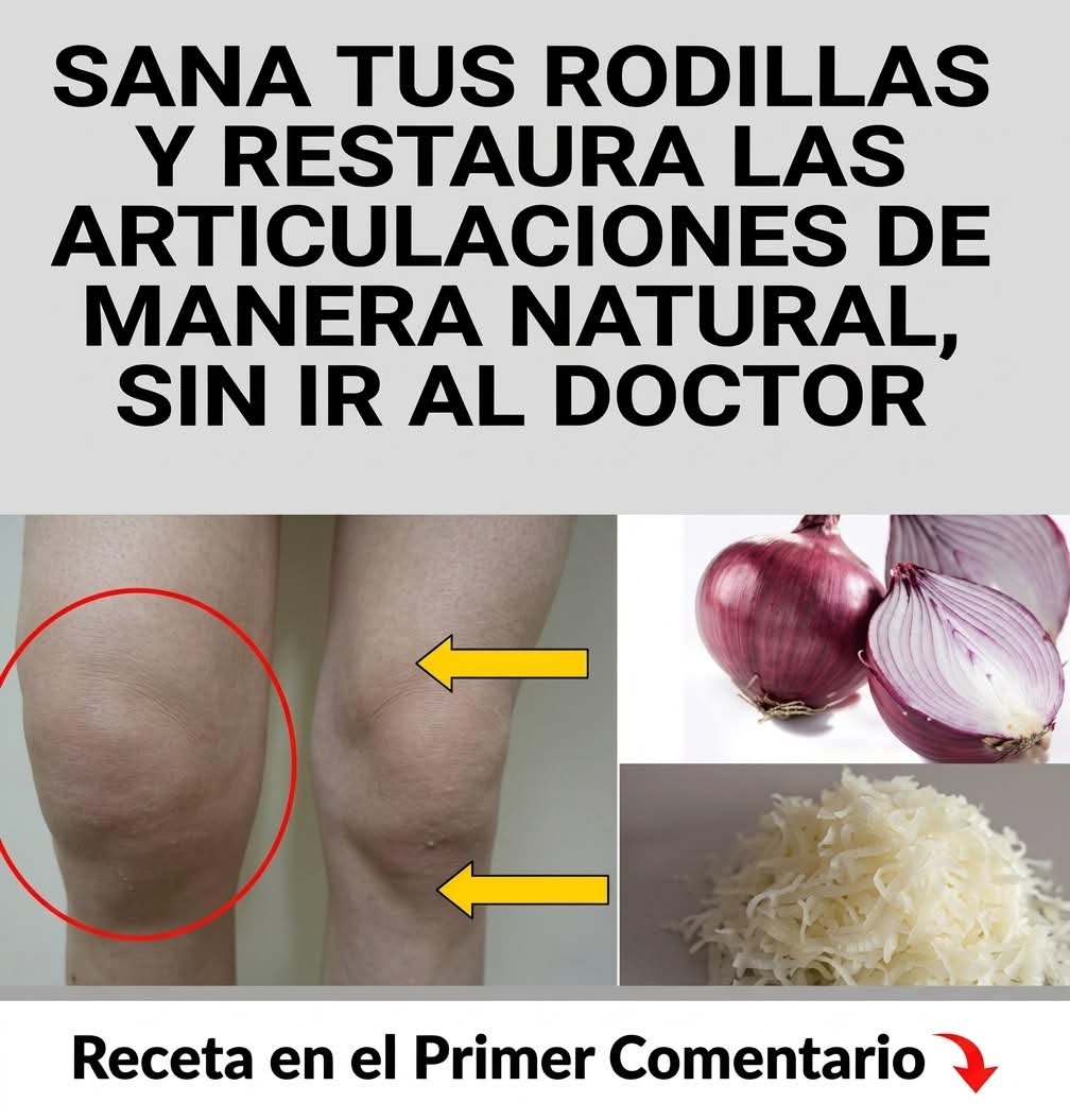 Sana tus rodillas y restaura las articulaciones… más