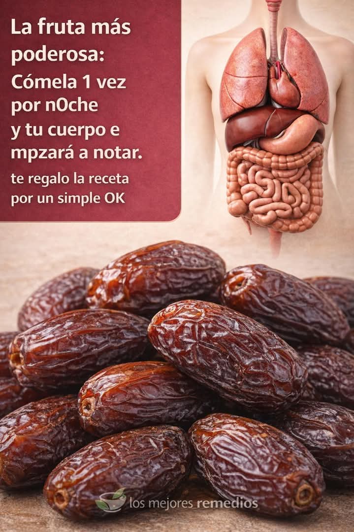 La fruta más poderosa: Cómela 1 vez por la noche y tu cuerpo empe..ver mas