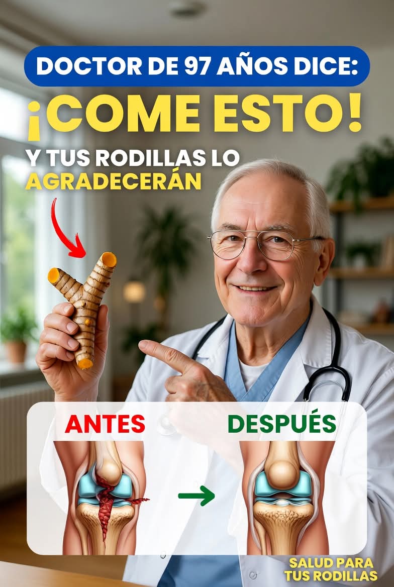 Médico ortopedista de 97 años revela: ¡Este alimento natural regenera el cartílag..ver mas