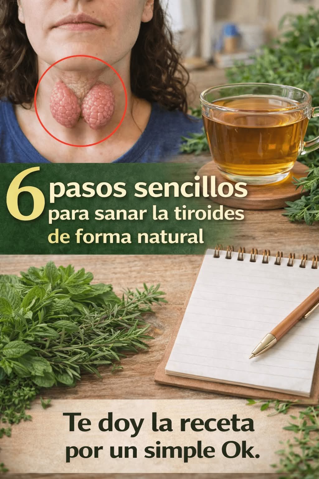 6 Pasos Simples para Apoyar la Salud de la Tiroides de Forma Natu.. ver mas