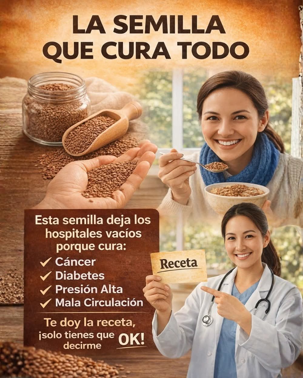 La semilla que dejó los hospitales vacíos… ver mas