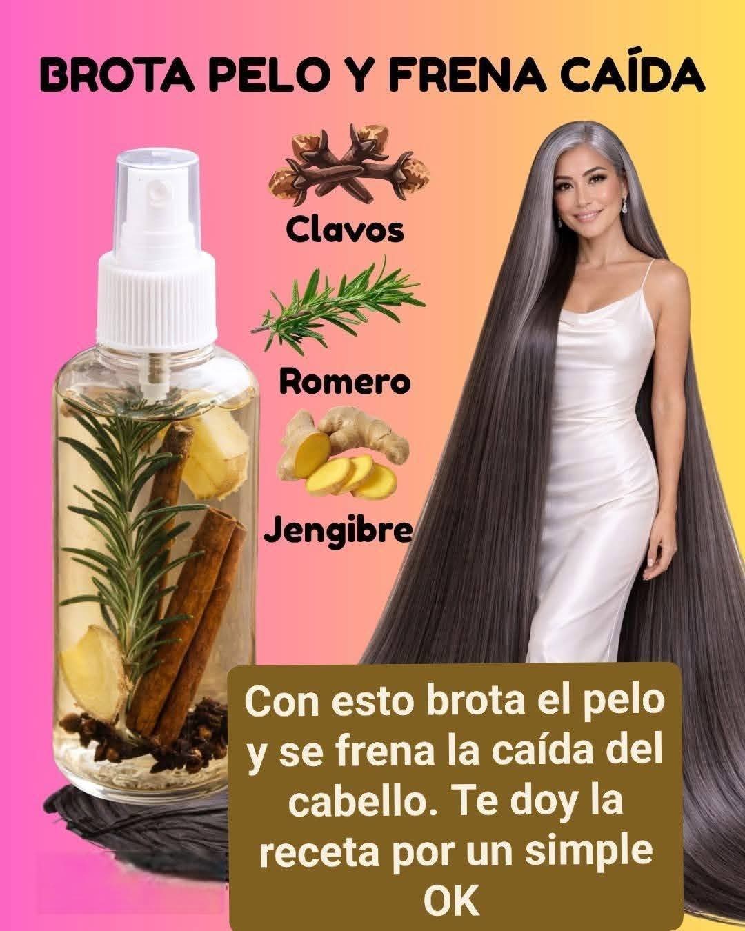 Con esto brota el pelo y se frena la caída del cabello…Ver más