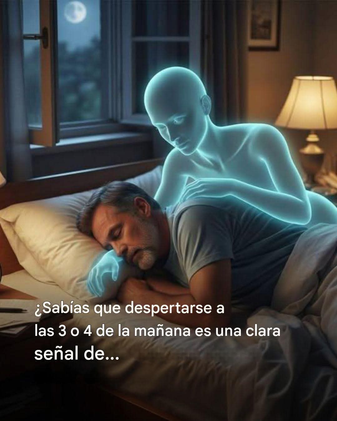 Sabías que despertarse a las 3 o 4 de la mañana es una clara señal de…ver mas