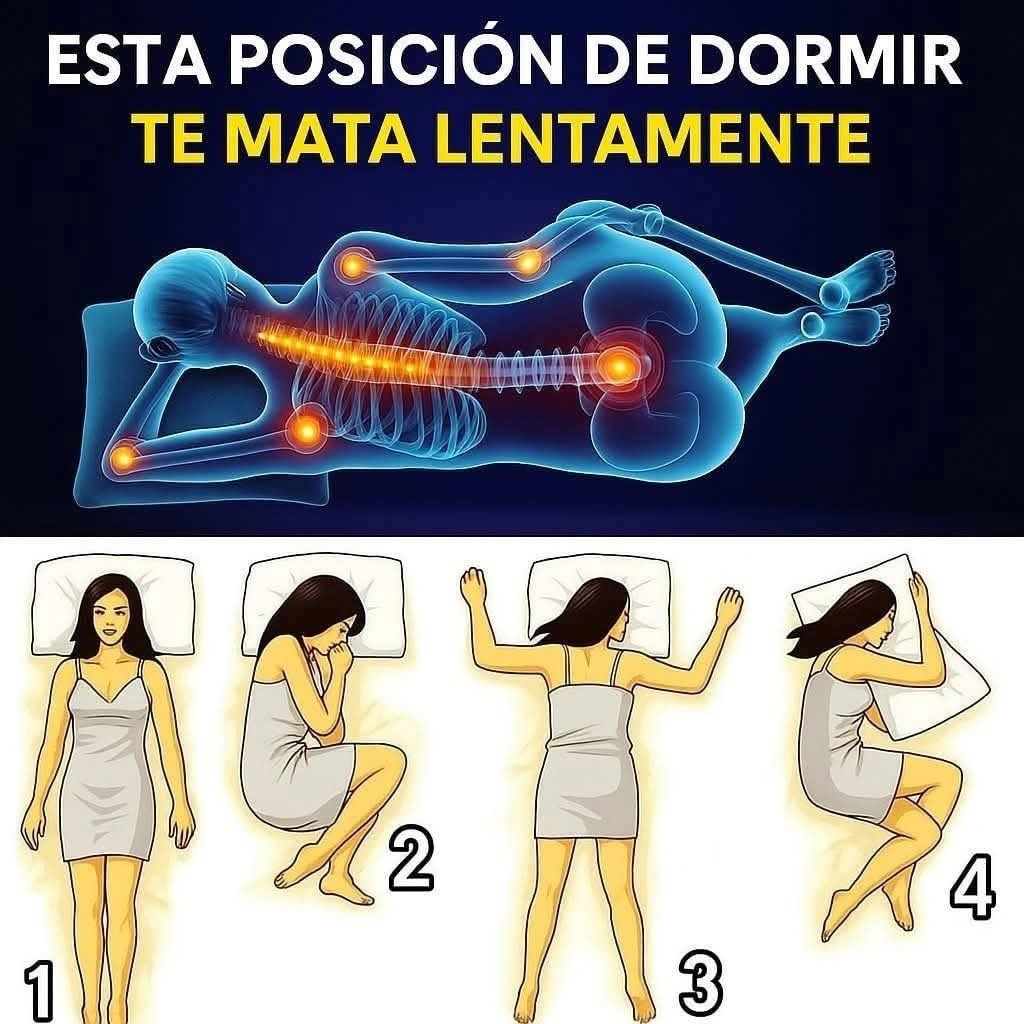 ‼️La posición para dormir más peligrosa que no sospecha…Ver Más