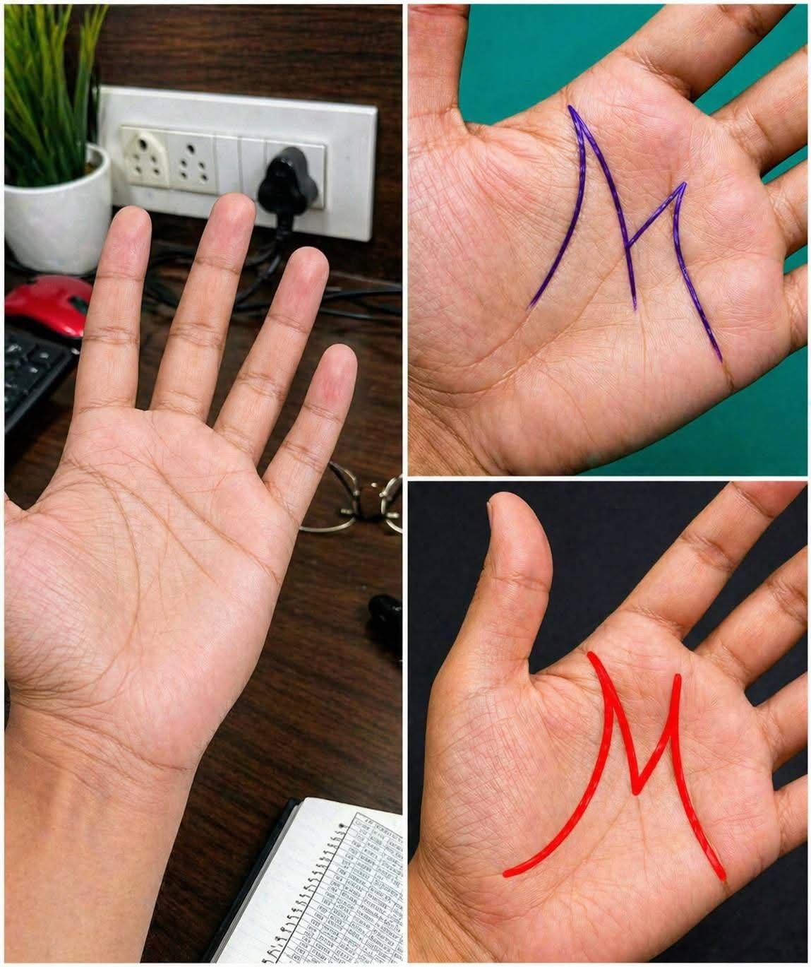 Tener la letra M en la palma de tu mano significa que… Ver más