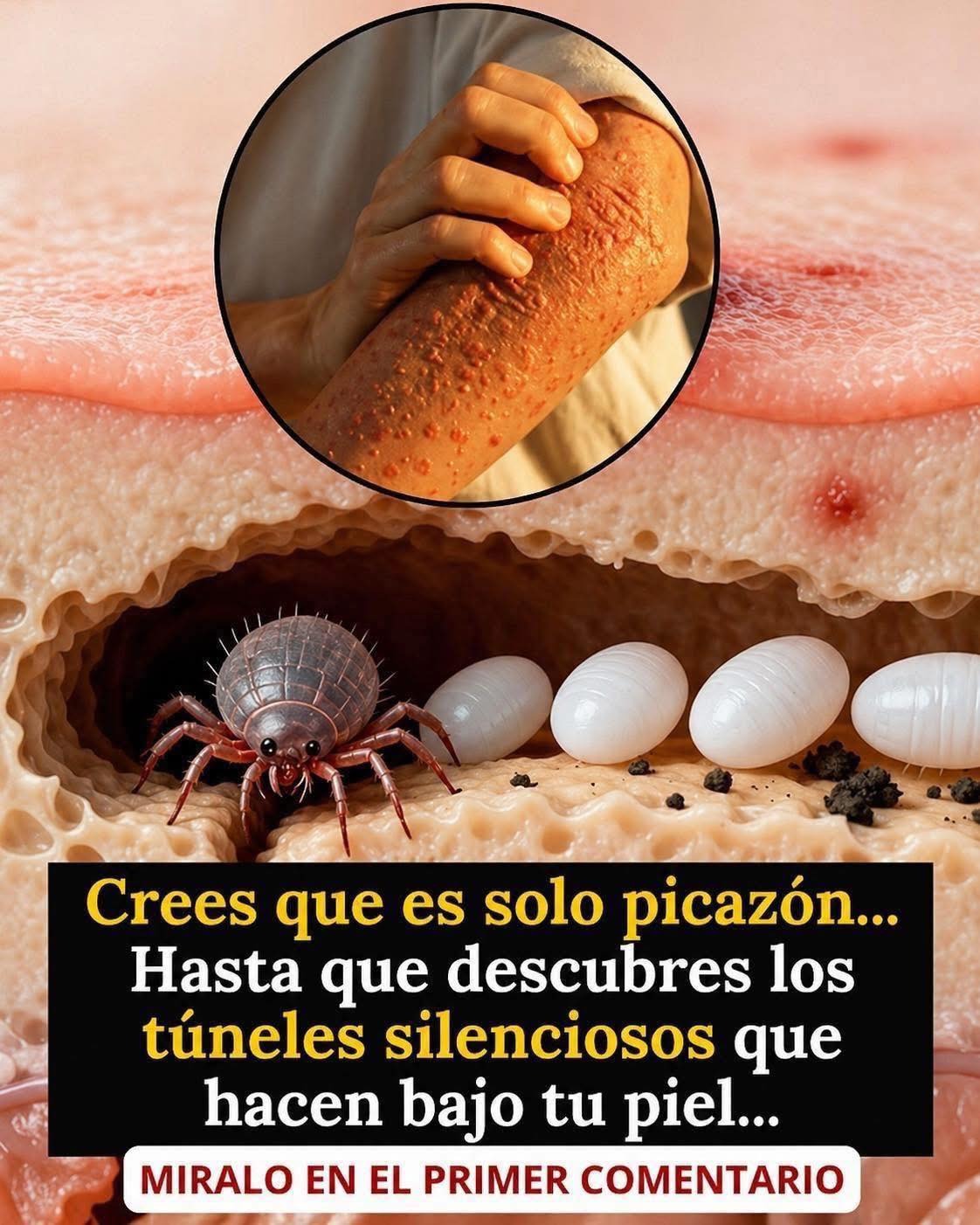 Muchos lo confunden con una simple alergia, pero lo que ocurre debajo…ver más