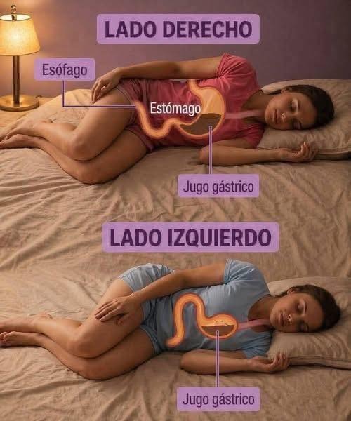 CUIDADO si duermes del lado derecho…Ver más