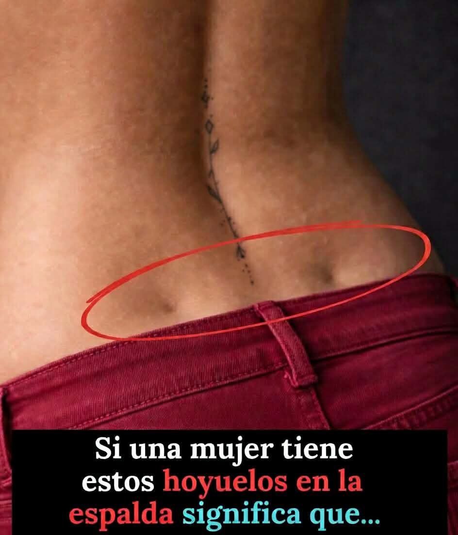 La mujer que tiene estos HOYUELOS sin dudas es… Ver más