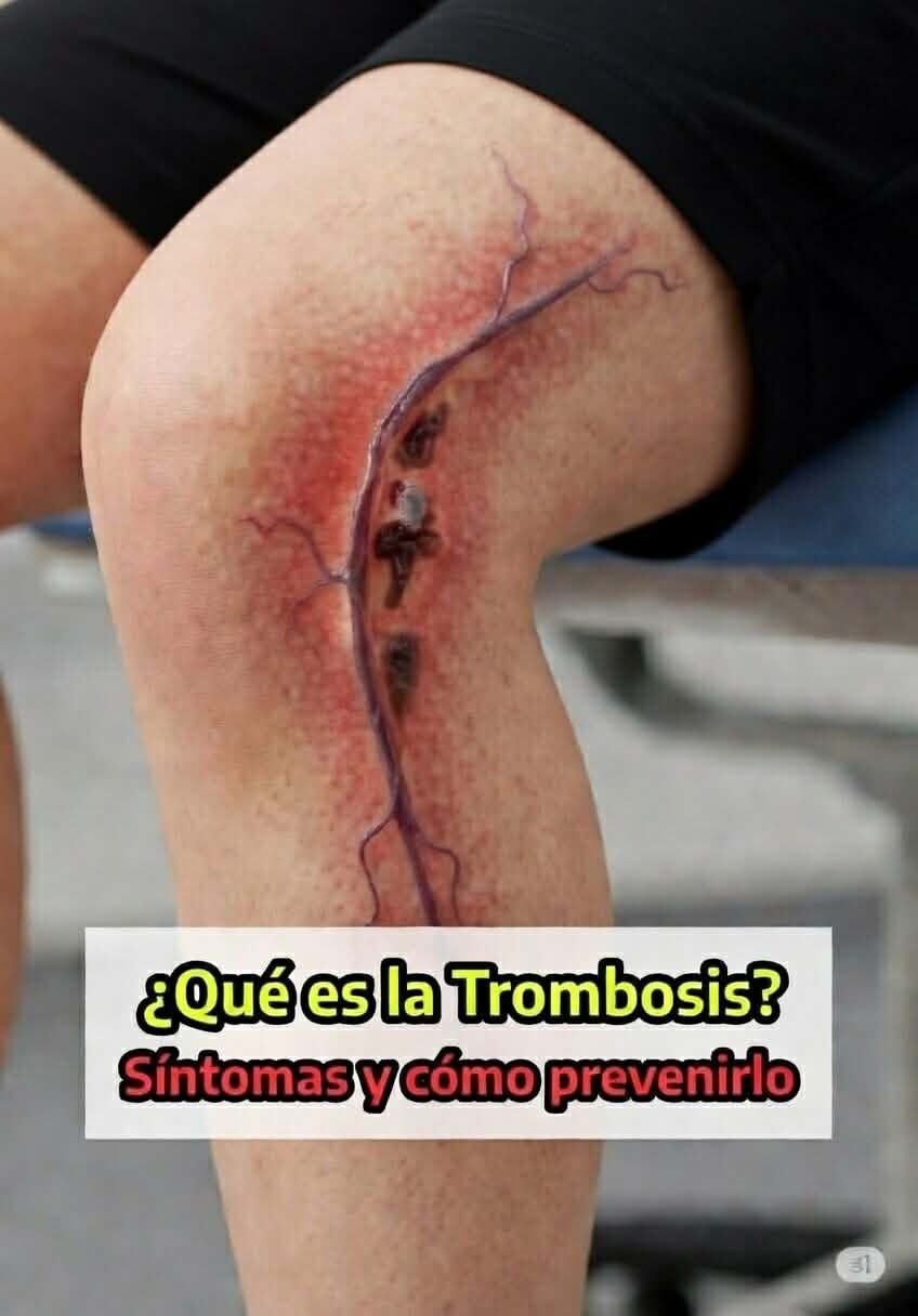 😱Síntomas que te está avisando de una trombōsis severa q…Ver más