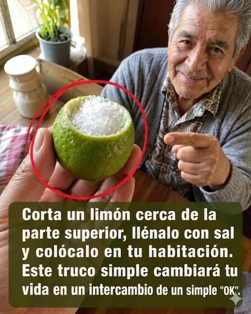 ¿Limón y sal en el aire? 🧂🍋 Descubre por qué este truco sorprende… Ver más
