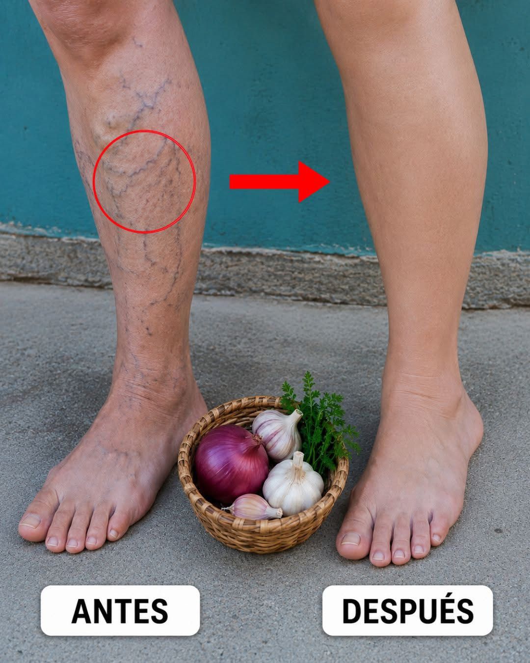 Piernas Sin Varices con Este Remedio Natural ⭐ Si me regalas un holo, gracias. Ver la receta completa en el primer comentario.
