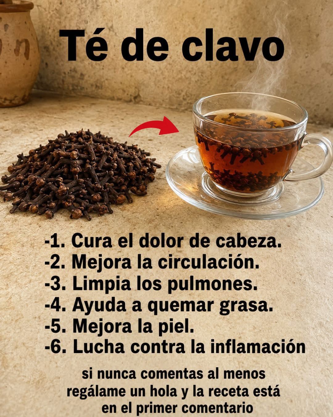 35 beneficios del té de clavos de olor para tu salud…Ver más