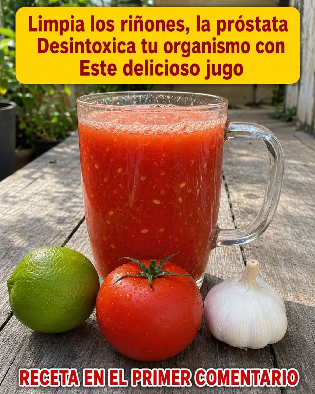 Limpia los riñones, la próstata, desintoxica tu organismo con este delicioso jugo preparado solo con 3 ingredientes. Para seguir recibiendo mis recetas, solo debes decir algo… ¡Gracias!